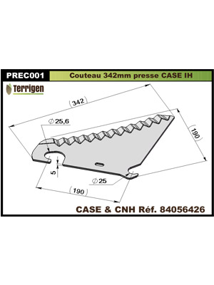 Couteau pour mélangeuse