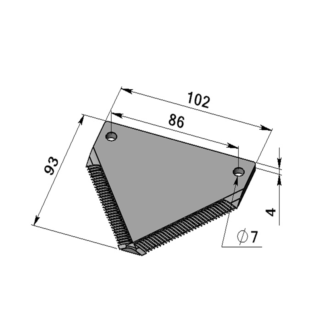 SECTION FINE - PAILLEUSE adaptable LUCAS S201-030